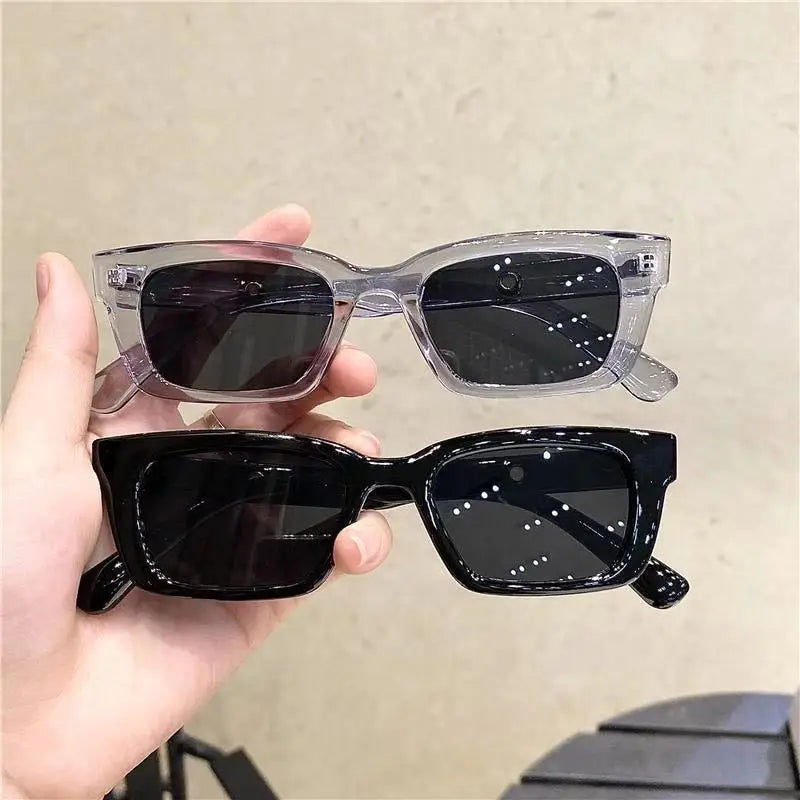 New Women Rectangle Vintage Sunglasses Brand Designer Retro Points Sun Glasses Female Lady Eyeglass Cat Eye Driver Goggles