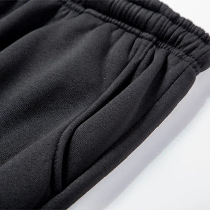 Men's Fleece Warm Hoodies Sets MILANO Printing Tracksuit Hooded Sweatshirt + Drawstring Pants Sportswear Two-piece suit