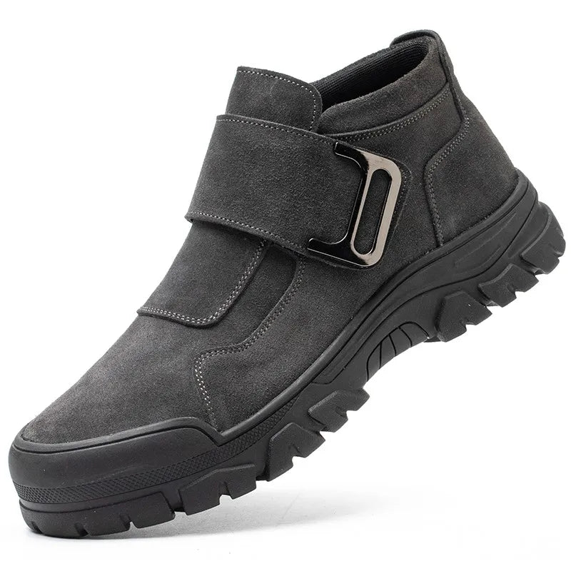 Men Work Safety Shoes Anti-Smashing Steel Toe Puncture Proof Boots Indestructible Work Shoes Construction Work Shoes For Man
