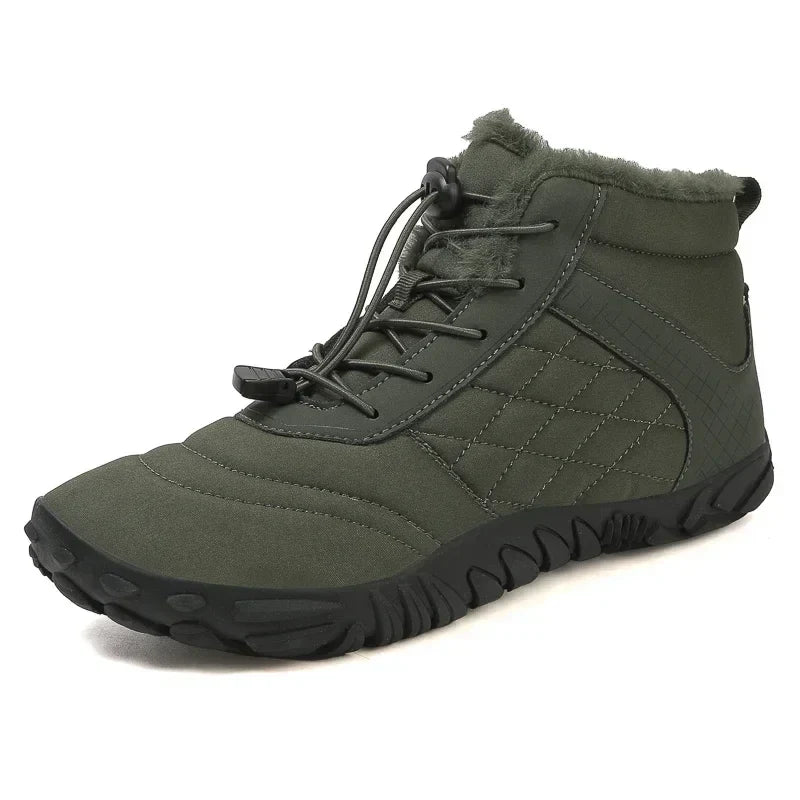 Brand New Winter Boots for Men Women Snow BareFoot Outdoor Non-slip Warm Fur Casual Sneakers Plus Size Ankle Boots Hiking Shoes