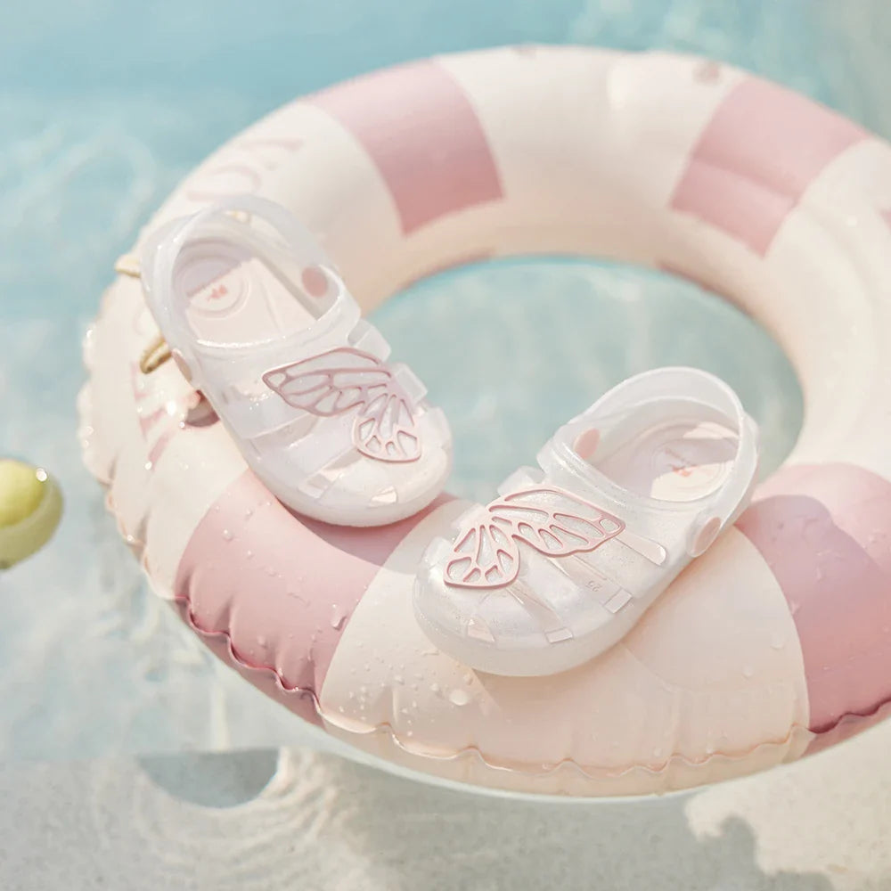 Girls Summer Sandal Cool Children Shoes Sweet Pink Casual Breathable Beach Fashion Outdoor Comfort Sandal DB2262314