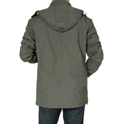 2024 Business Casual Jackets Man Sports Coat Autumn Windproof Hooded Jackets Quick Drying Lightweight Outdoor Climbing Outwear