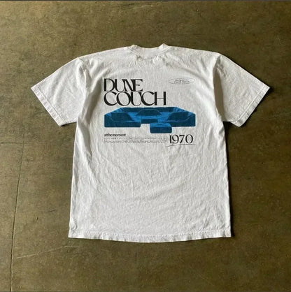 Fashion Tee Women Men T-shirt Y2K Loose Street Letter Print Short Sleeve Casual T-shirt 2025 Summer Retro Harajuku Top