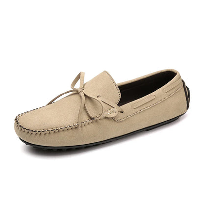 Trend Suede Men Casual Shoes Breathable Comfort Slip-on Mens Driving Shoes Fashion Men Lazy Shoes Luxury Brand Loafers Moccasins