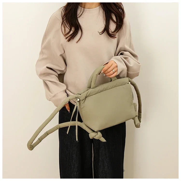 Colorful Nylon Small Square Shoulder and Crossbody Bags Super Cool Simple Versatile Handbags for Women 2024 Casual Hot Sale