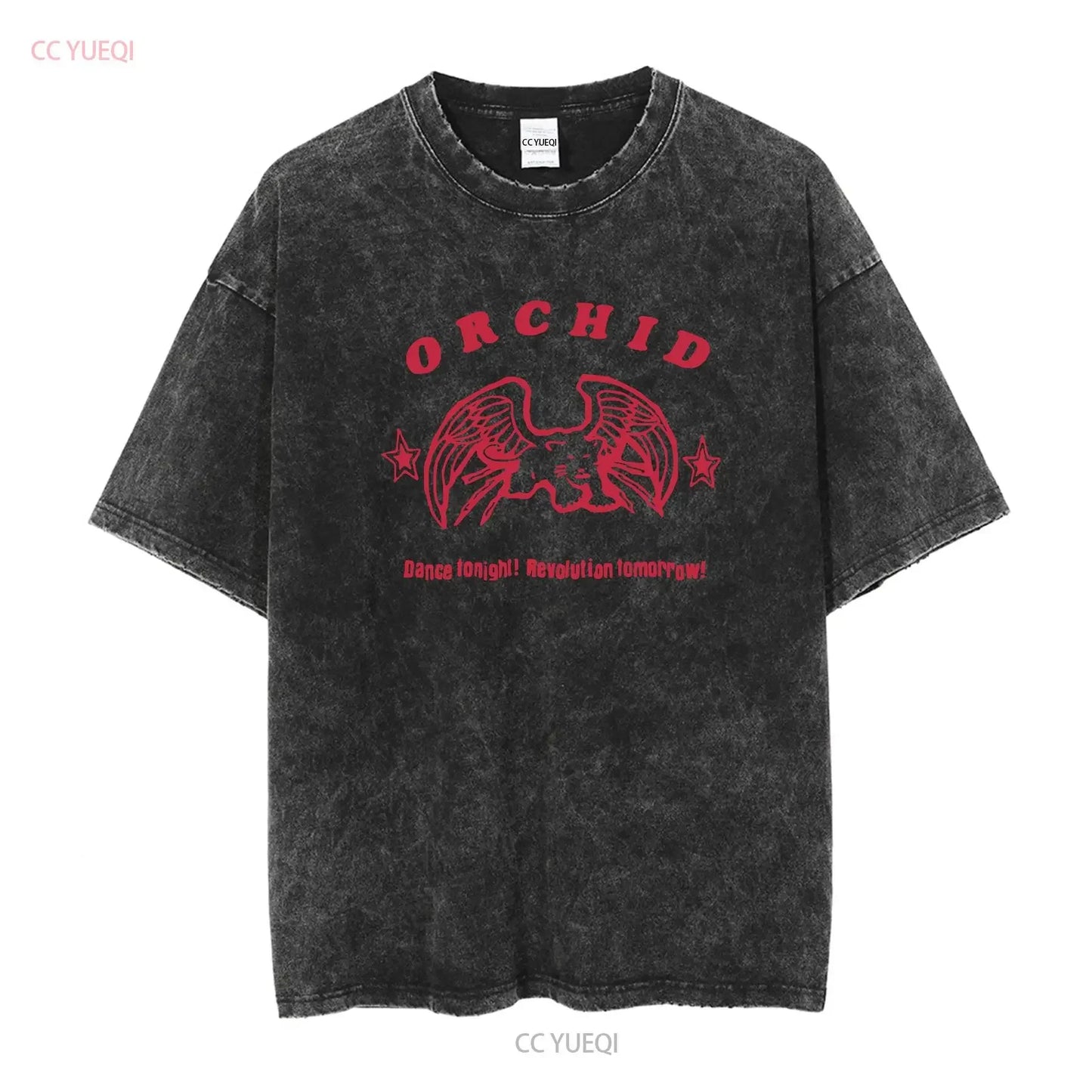 Orchid Dance Tonight T Shirt Screamo Punk Music Ampere Jeromes Dream Raein Y058 vintage Washed Slightly Stretched graphic