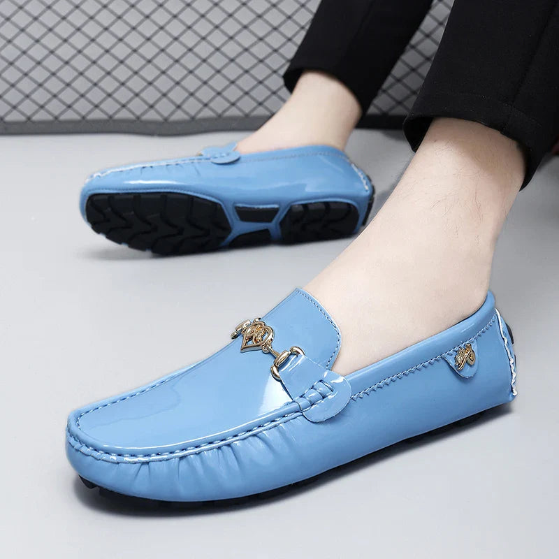 Shoes Women's 2025 New Soft Sole Slip-On Lazy Loafers Handmade Trbottomy Easiest for Match Men's Casual Driving Shoes