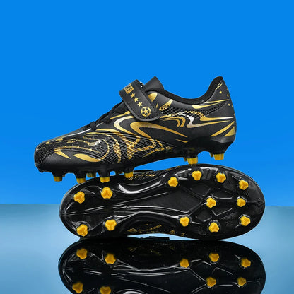 New Kids Soccer Shoes Original Football Shoes Boy Girl Indoor Professional Football Field Boots Society Cleats Non Slip Sneakers