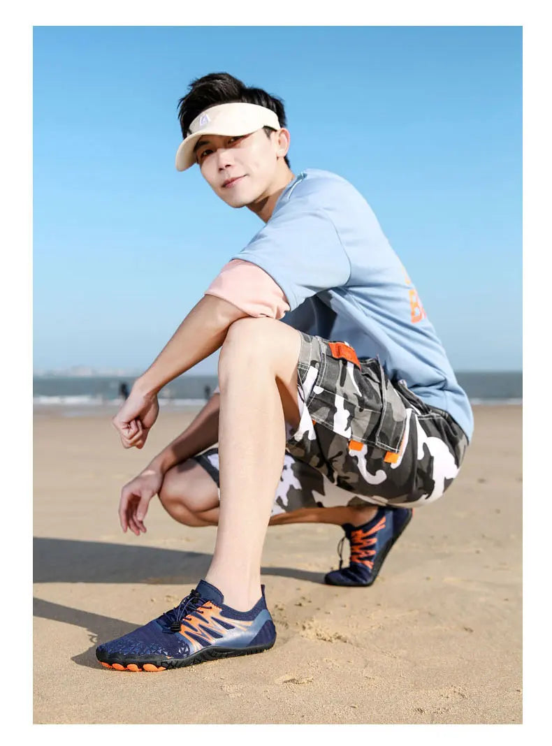 Men Women Barefoot Outdoor Sports Aqua Shoes Quick-dry Beach Swimming Fitness Wading Hiking Cycling Water Sneakers shoes