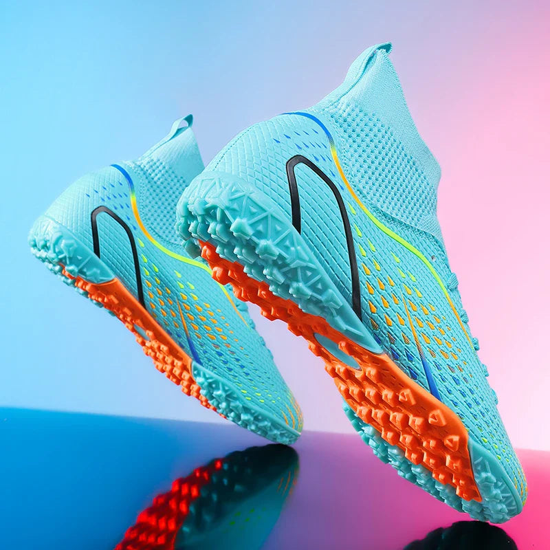 New Men Soccer Shoes Professiona Football Boot Turf Futsal Match Grass Unisex Outdoor Training Soccer Cleats Non-slip Breathable