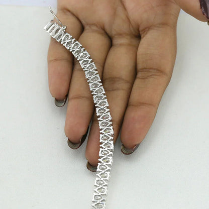 0.35carat Waterdrop Moissanite Tennis Bracelet For Women S925 Silver Pear cut Lab Diamond Engagement Bracelets With Certificate