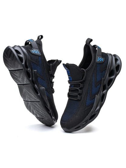 Men's Steel Toe Safety Work Shoes Anti-Smash & Puncture Breathable Lightweight Durable Construction Boots for Industrial Outdoor