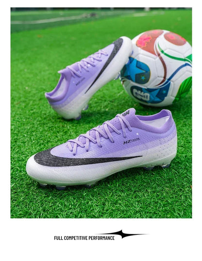 New Men Football Boots Futsal Cleats Unisex Soccer Shoes Hot Sale High-quality Professional Women Ultralight TF/FG Sneakers