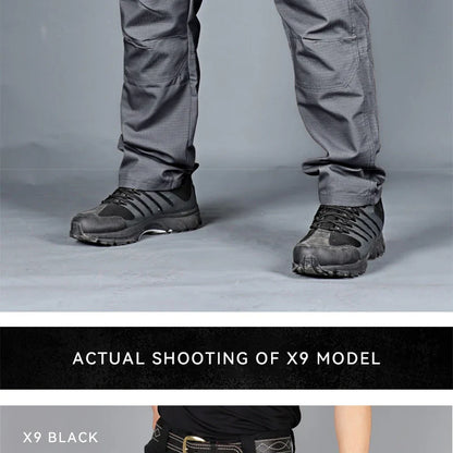 New Casual Tactical Pants Men Cargo Pants Multi Pockets Safari Style Trousers Waterproof Male Streetwear Hiking Plus Size S-6XL