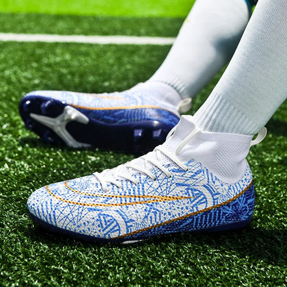 New Men Women Professional Soccer Shoes Unisex Futsal High-quality Football Boots Ultralight Hot Sale Cleats TF/FG Sneakers