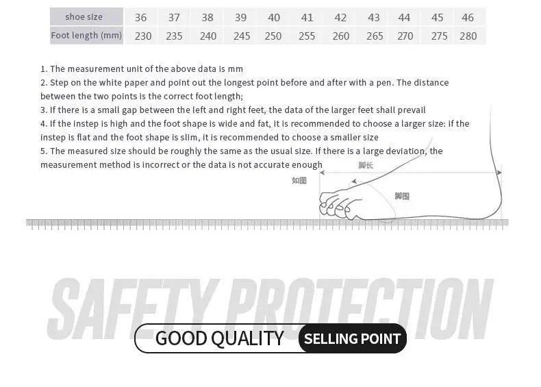 Men Work Safety Shoes Anti-Smashing Steel Toe Puncture Proof Boots Indestructible Work Shoes Construction Work Shoes For Man