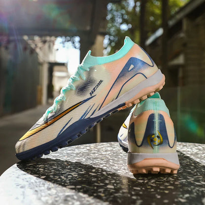 Soccer Cleats for Mens Womens Indoor Turf Soccer Shoes  TF Training Football Boots Unisex