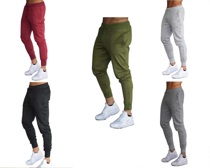 Sweatpants Spring Autumn Cotton Long Pants Jogger Trousers Casual Sports Men's and Women's Fitness Solid Jogging Running pants