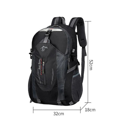 Men Sports Backpack Women Outdoor Travel Backpack Waterproof Motorcycle Backpack Hiking Lightweight Trekking Fishing Duffel Bag