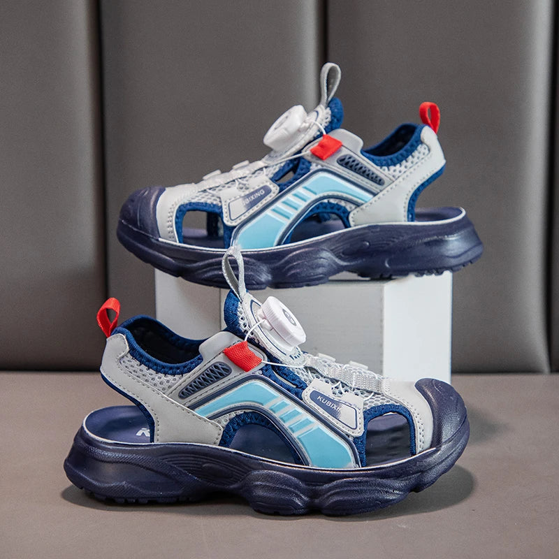 Luxury Boys Sandals Kids Shoes Summer Beach Water Sneaker 4-8 Years Outdoor School Casual Sneaker Sports Sandal for Boy