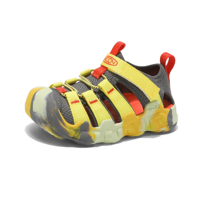 Children Sandals Boy Girls Barefoot Shoes Summer Luxury Design Kids Casual Sneaker Outdoor Beach Sports Sandals for Boy Girls