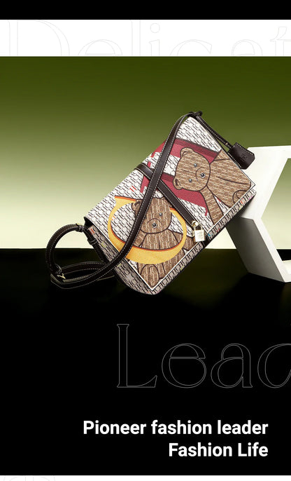 Retro Design Women's New Shoulder Bag Fashionable and Diverse Business Commuter Large Capacity New Shoulder Bag