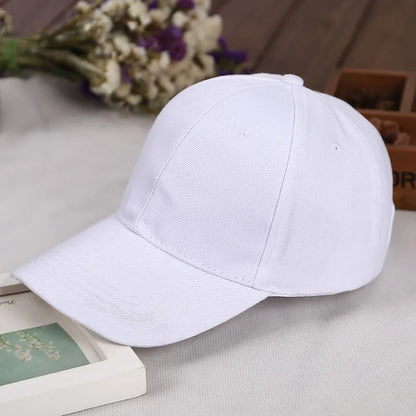 Fashion Retro Solid Color Men and Women Universal Baseball Cap Outdoor Sports Casual Girl Ponytail  Hat Sale