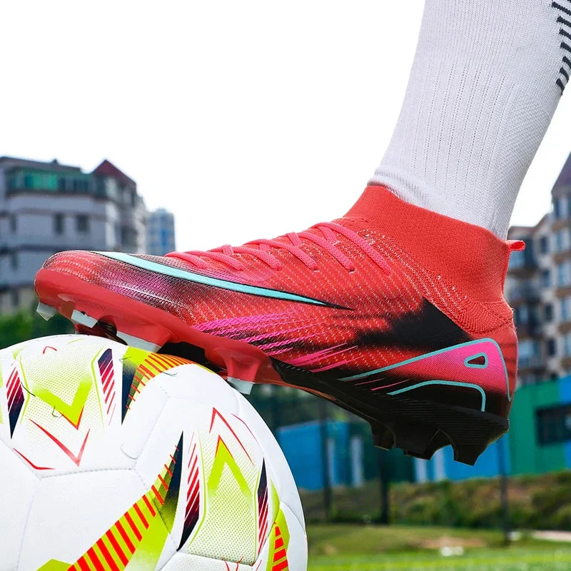 New Men Football Boots Ultralight Training Soccer Shoes Breathable Unisex Professional Wholesale Indoor Futsal Drop Shipping