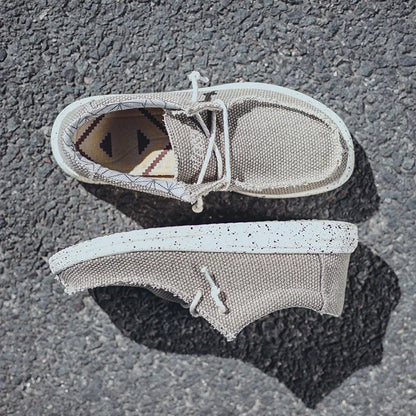 Summer Men's Canvas Shoes Denim Sneakers Men's Canvas Shoes Breathable Moccasins Vulcanized Shoes Men's Sneakers Shoes Plus Size