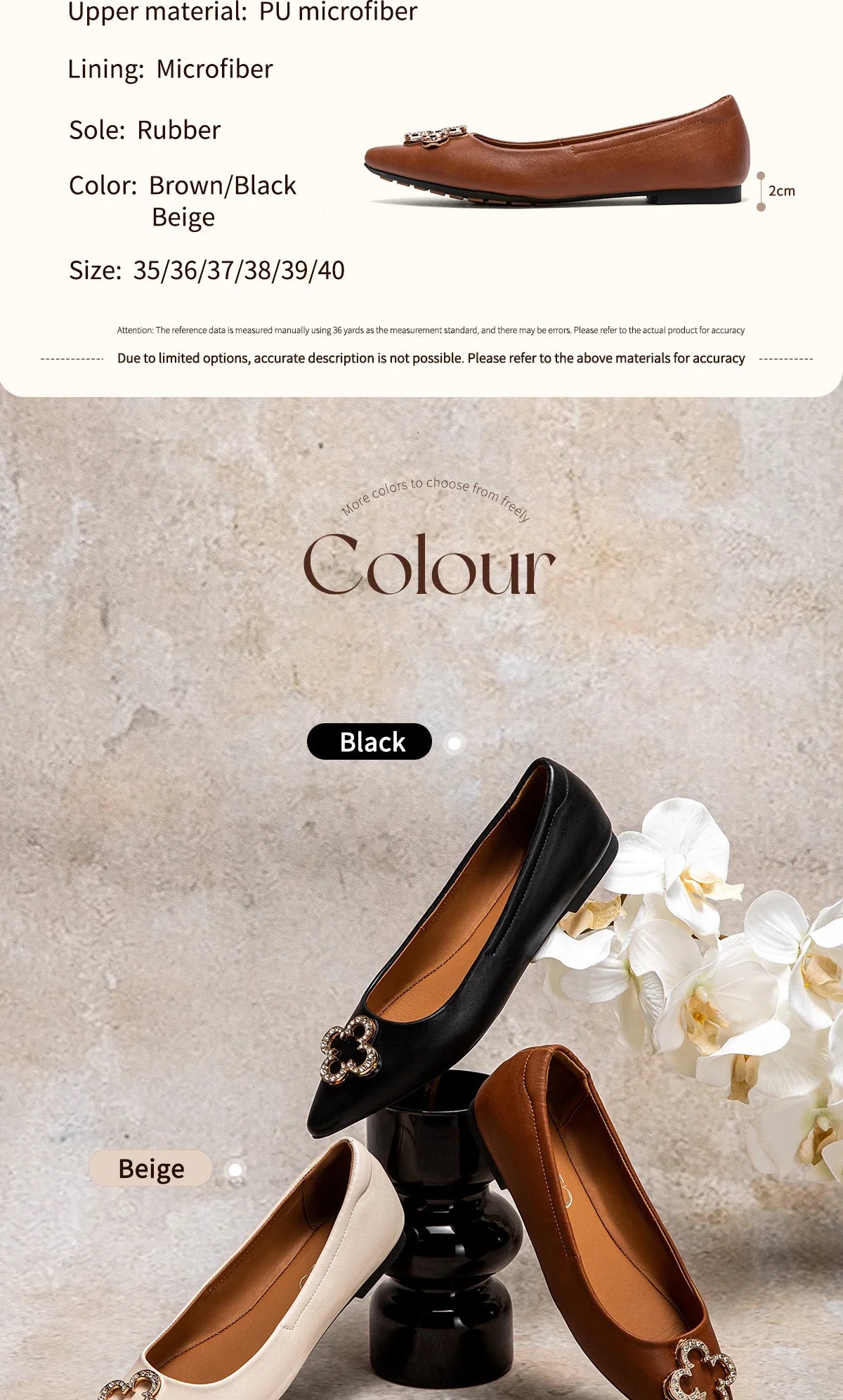 Women's Flat Shoes Summer New Pointed Black Business Women's Shoes Commuter CHCH 2025