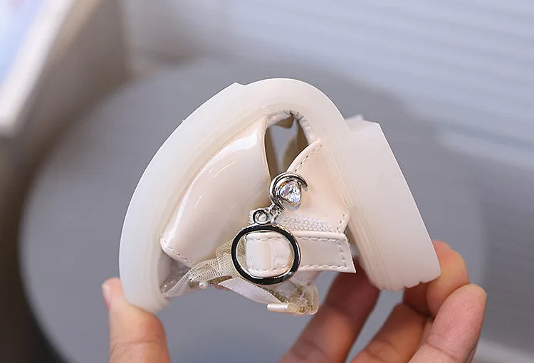 2026 Princess Girls Sandals Summer Children Beach Shoes Girls Open-toed Sandals Soft PU Leather Flat Kids Sandals For Girl