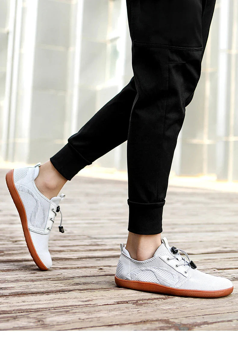 New Unisex Wider Shoes Breathable Mesh Men Barefoot Wide-toed Shoes Brand Flats Soft Zero Drop Sole Wider Toe Sneakes Large Size