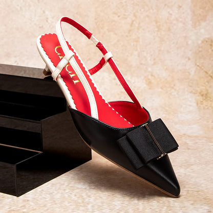 Woman High Heels Brown New Summer Strap Design Pointed Casual Elegant Workplace Ladies Classic Sandals