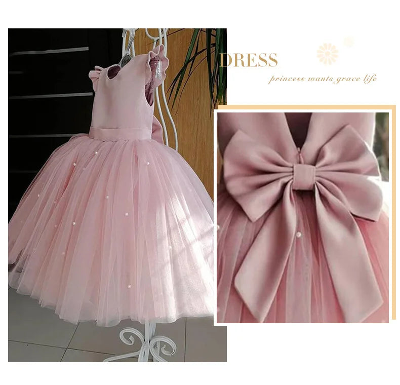 2026 Girls Princess Tutu Dress Flower Girl Gown Piano Performance Host Outfit Party Dress prom dresses girls dresses