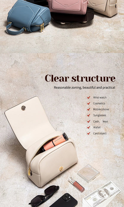 Women's Shoulder Bag Summer New Pink Crossbody Bag Magnetic Flip Cover Commuter Women's Bag