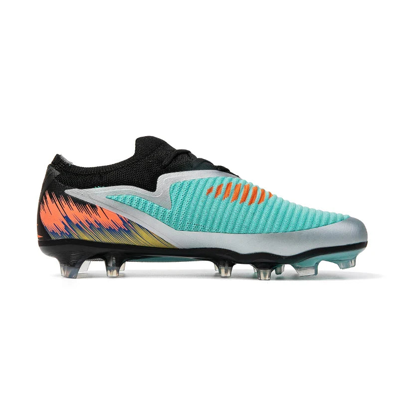 High Quality Mens Football Boots Boys FG/TF Training Studded Fast Soccer Cleats Pro Non Slip Football Shoes for Man 35-45