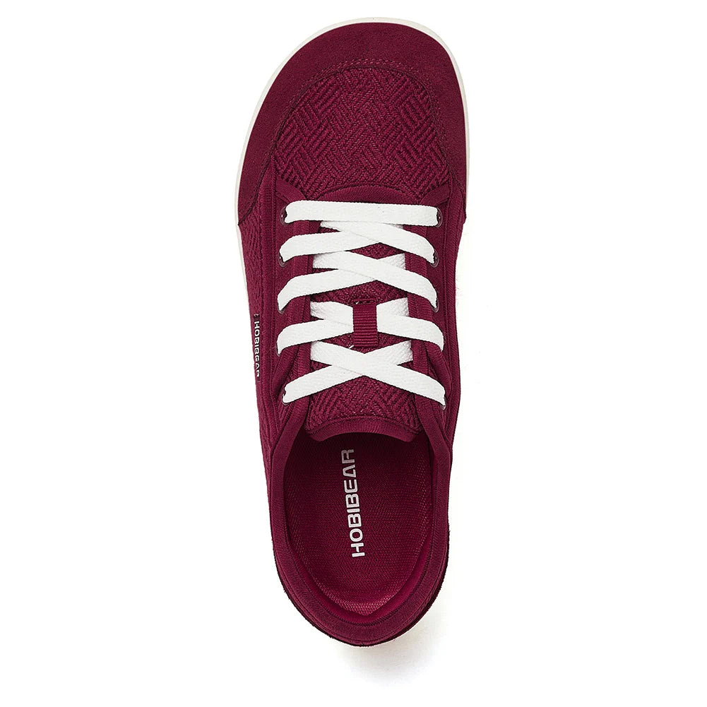 Barefoot Shoes Mens Womens | Zero Drop | Wide Toe | Minimalist Cowhide Leather Lace Up Fashion Sneakers