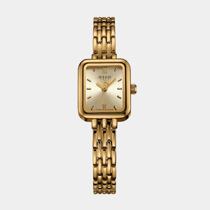 Watch For Women  Women's Stainless Steel Band Luxury Gift Watch Dual-Layer Dial Fashion Montre JA-771