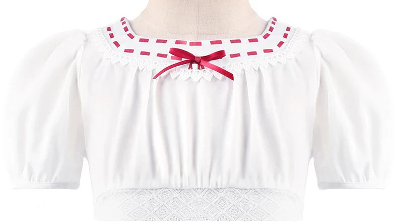 Magic House Charm Costumes For Girls Kids Birthday Princess Party Dress Luisa Madrigal Cosplay Children Halloween Carnival Gown