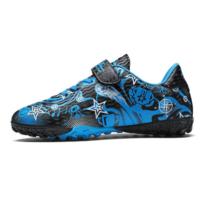 New Youth Soccer Shoes Kids Football Boots Professional Training Non-Slip Indoor Outdoor Futsal Cleats Sneakers Breathable 28-39