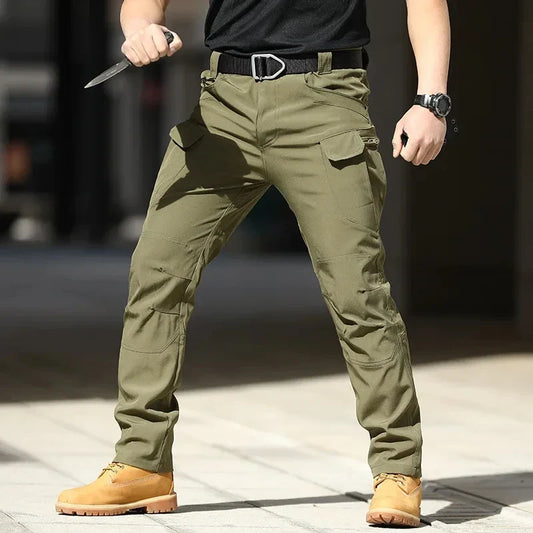 City Tactical Cargo Pants Classic Outdoor Hiking Trekking Army Tactical Joggers Pant Camouflage Military Multi Pocket Trousers ﻿