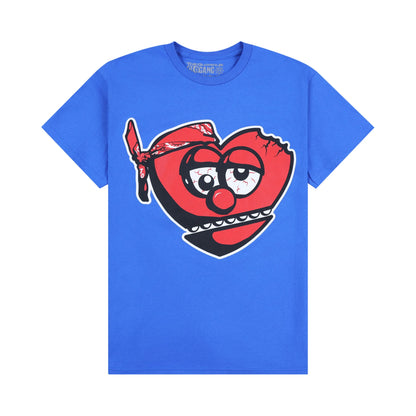Glogang Men's Trendy Short-Sleeve T-Shirt Fashionable Street Style Harajuku Style Y2K Crew Neck Short-Sleeve Pure Cotton T-Shirt
