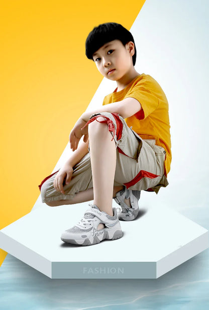 Kids Summer Shoes Kids Sandals Breathable Boys Sandals Soft  Children's Shoes Outdoor Protecting Toes Beach Sandal Water Shoes