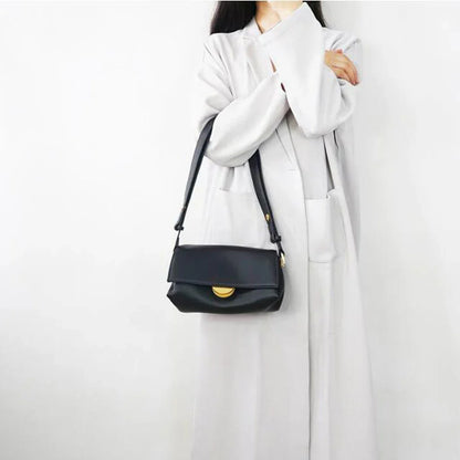 Leather Shoulder Bag for Women, Crossbody Bags, Multi Pockets, Adjustable Strap Purse, Luxury Handbag, Brand Design, Fashion