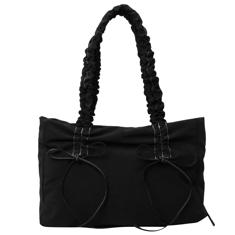 Solid Color Nylon Casual Shoulder Bags Large Capacity High Quality Versatile Crossbody Bags for Women 2025 Fashion Hot Sale