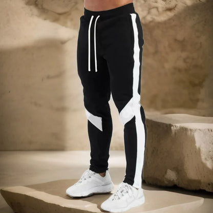 2025 New Mens Joggers Casual Pants Fitness Men Sportswear Tracksuit Bottoms Skinny Sweatpants Trousers Black Gyms Jogger Track P