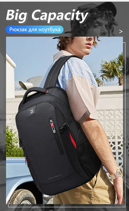 Laptop Backpacks 15.6 Inch School Bags Waterproof Nylon 29L Casual Shoulder Bagpack Travel Teenage Men's Backpack Mochila