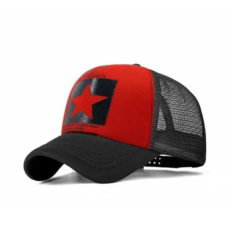 Fashion Spring Baseball Cap Snapback Mesh Hats Hip Hop Caps Cool Men Caps Female Outdoor Casual Sun Hat
