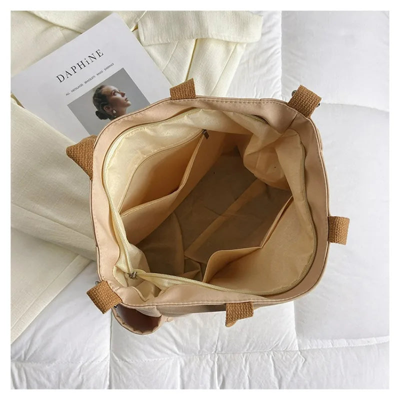 2025 New Unisex Single-Shoulder Bag, Oxford Waterproof Material, Handy Versatile Laptop Bag, Large Capacity Crossbody Bag