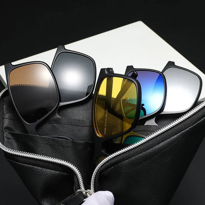 Polarized Sunglasses Magnetic Glasses Male Computer Optical